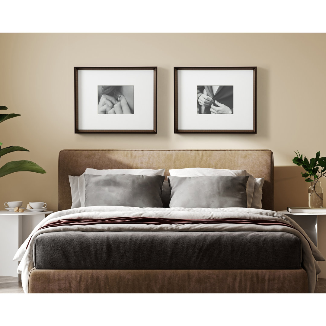 Baislee 3 Piece Matte Plastic Single Picture Frame Set